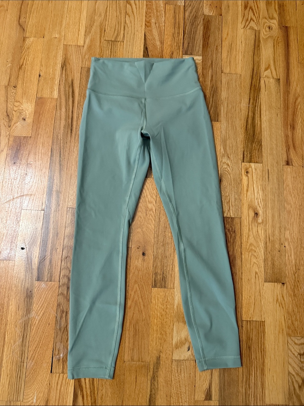 lululemon athletica wunder train High-Rise Leggings in Sage Green